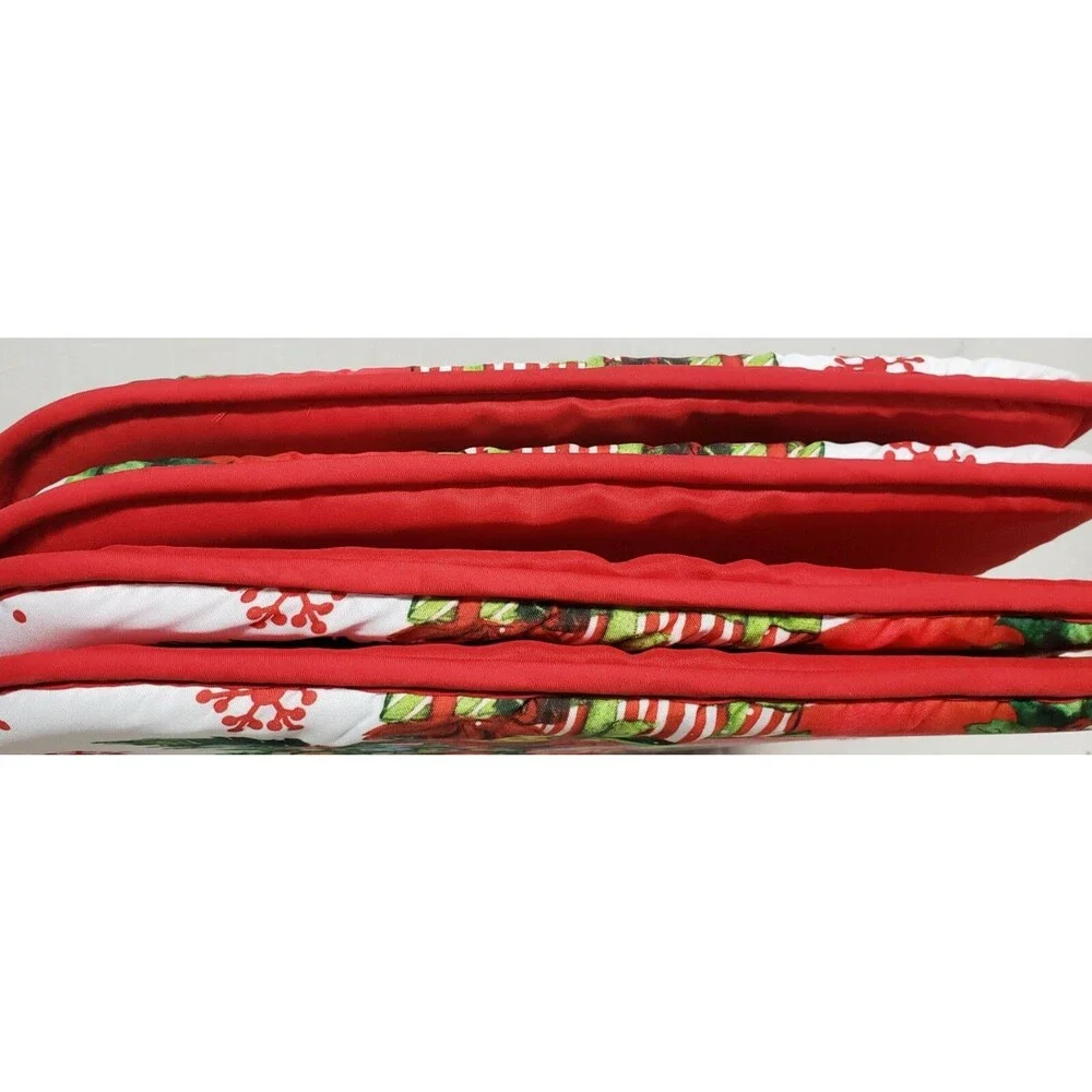 Set of 4 Cushion Chair Pads w/ties, 15